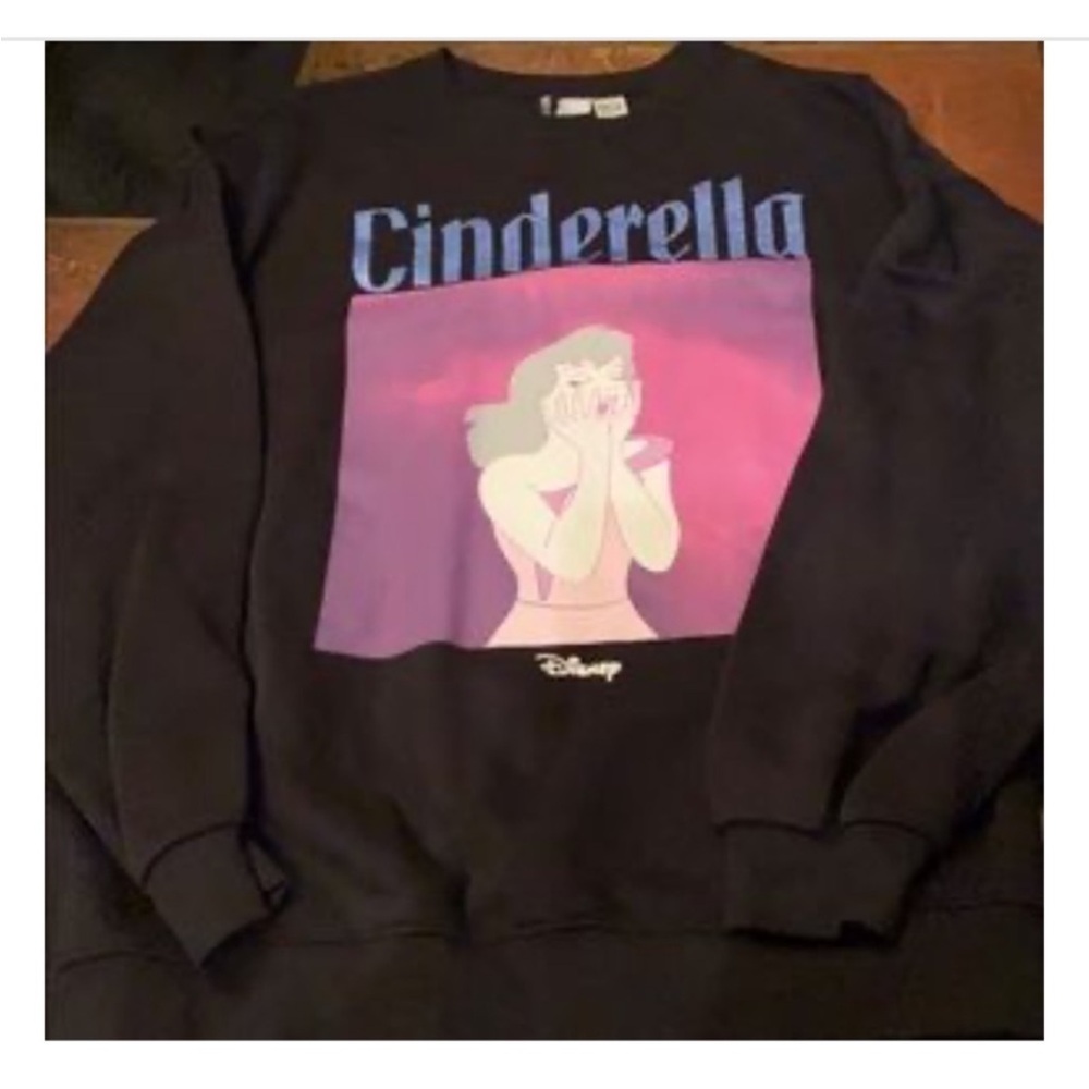H&M Disney Crying Cinderella Sweatshirt
